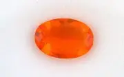 1.01 Carat AAA Oval Natural Orange Mexican Fire Opal Gem Stone Gemstone MOA1