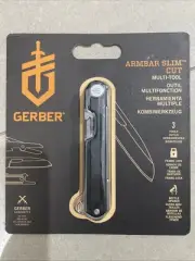 Gerber Gear Armbar Slim Cut Pocket Knife EDC Multitool with Blade, Scissors