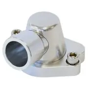 Aeroflow Billet Thermostat Housing - Silver, AF64-2056S