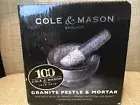 Cole & Mason Granite Mortar & Pestle, 4-Pound, Gray