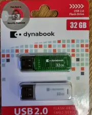 2 X Dynabook SM02 USB 2.0 Flash Drive 32gb Brand New