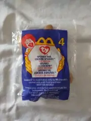 1999 Mc Donald's Spunky The Cocker Spaniel Beanie Baby