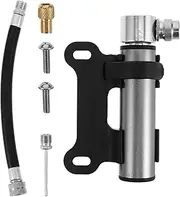 VANZACK 1Set Lightweight Mini Electric Bike Pump Handheld Air Inflator for Mountain Bikes Portable Valve Air Pump for Cycling Sports and Travel Compact Design for Easy Carrying