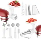 Fruit and Vegetable Strainer Attachment for Kitchenaid Stand Mixer, White