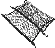 TINEASUR Elastic Bungee Cargo Net for Camping Trolleys Motorcycles Versatile Attachment with Hooks Lightweight Breathable Mesh for Outdoor Activities Garden Use
