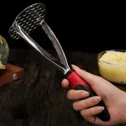 Potato Masher Ricer Puree Juice Maker Smooth Mashed Stainless Steel Kitchen