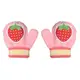 akachan honpo - 手套 啾笛聲-草莓-粉紅色 (100cm)