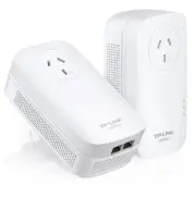 Powerline Adaptor HomePlug AV2 Power Saving Mode AC Pass Through MIMO 2000Mbps