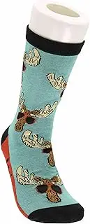 [Lazy One] Men and Women's Novelty Crew Socks, Funny Crew Socks For Men and Women