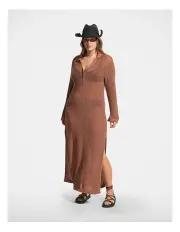[Decjuba] Coco Crochet Dress in Brown