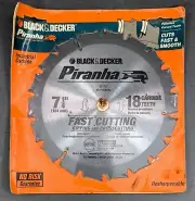 Black & Decker Piranha - 18 Carbide Teeth Circular Saw Blade (7 1/4" Diameter)