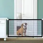 Dog Safety Gate Mesh Fence Portable Folding Safety Gate F9V4