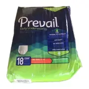 Prevail Daily Super Plus Absorbency Underwear Small/Medium 18 Count