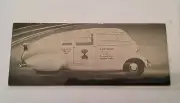 1934 TEST CAR NO. 9 TEAR DROP McQUAY NORRIS MECHANICAL MEETING TICKET VERY RARE