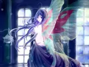 Anime accel world girls kuroyukihime detached sleeves Playmat Gaming Mat Desk