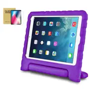 StylePro, Combo, iPad 10th gen Kids case + Screen Protector. Shockproof EVA case, purple.