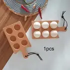 Storage Tray Portable Multi Grid Double Row Organizer Rack Chicken Coop Egg