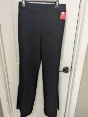 Spanx The Perfect Pant Double Split Hem Wide Leg Black Tall And Large