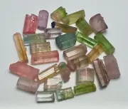 14.40 Carats Multiple Colour Tourmaline Crystals From Afghanistan