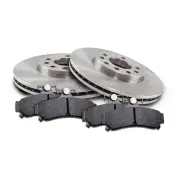Protex Front Brake Rotors + Ultra Pads for BMW X4 xDrive 20d G02 2.0L 2018-2020