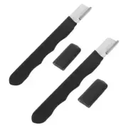 2 Pcs Pruning Shear Sharpener Bonsai Scissor Garden Tool Sharpner