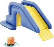 Inflatable Pool Slide, Lightweight Above Ground Water Slide, Funny Water Toys for Kids, Water Park Garden and Swimming Pool
