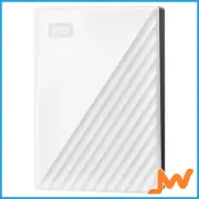 WD My Passport 6TB Portable Hard Drive - White