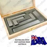 Engineering Square set Precision ground 2-3-4 & 6" 4pc boxed Australian Stock