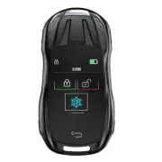 Car SUV Remote Smart Key LCD Touch Screen Keyless Entry Automatic Lock Accessory