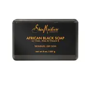 SheaMoisture Bar Soap African Black Soap for Troubled Skin Cleanser with Shea Bu