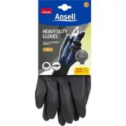 2-Pairs Vileda Ansell Heavy Duty Gloves, Medium Or Large