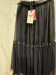 Alannah HIll Black Skirt Size 14 New