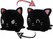 Reversible Plush Toys, Reversible Cat Plush Toys, Double Sided Cat Plush Toy, Cute Emotion Cat Plush Toys, Creative Toy Gifts for Children, Family