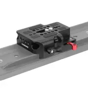CAMVATE QR Slide Baseplate w/1/4" 3/8" Screw fr Standard ARRI 12" Dovetail Bridg
