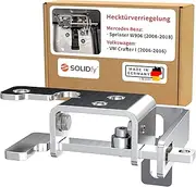 SOLIDfy® - Rear door lock for Mercedes Sprinter W906 and VW Crafter I Type 2E | Rear door burglary protection security caravan camper