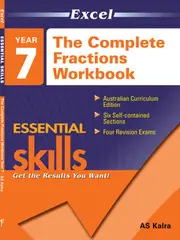 Excel Essential Skills: The Complete Fractions Workbook Year 7