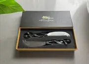 *NIB* MICHAEL ARAM "OLIVE BRANCH" Serving Set (Cheese Knife/Spreader)