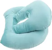 KICHOUSE Comfortable Nap Pillow for Students Ergonomic Siesta Desktop Pillow Office Sleeping Cushion Fill Breathable Face Down Support for at Work Travel