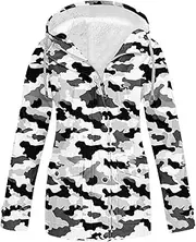 [Sczwkhg] Rain Jacket Women 2024 Fall Winter Casual Lightweight Waterproof Raincoat Plush Comfy Windbreaker Outdoor Hooded Coat