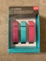 NEW Fitbit Flex Package of 3 Wristbands - Size Large
