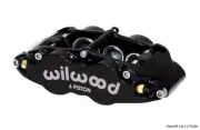 Wilwood Caliper-Narrow Superlite 6R-LH - Black 1.62/1.12/1.12in Pistons 1.25in D