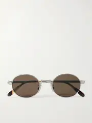 [Loewe] Loewe - Round-frame Silver-tone Sunglasses - One size One size Silver