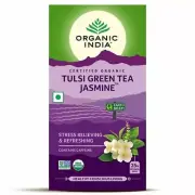 Organic India Tulsi Green Tea Jasmine 25 Tea Bags