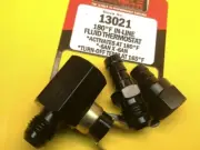 Derale 13021 Temperature switch 88 Deg C 6AN 3/8" barb for oil cooler fan