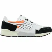 MEN'S ASICS GEL-LYTE SHOES TIGER WHITE/BLACK/ORANGE SIZE 9.5 BRAND NEW!