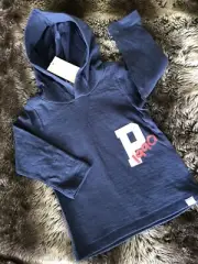 Boys size 6 Hooded Top New Pumpkin Patch RP $24.95 Blue Tshirt