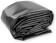 HDPE Waterproof Liner Sheet 26.25x32.81 Foot 0.2mm Black for Ponds, Roofing, Aquaculture