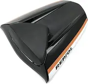 Compatible with H CBR300R CBR300F 2013 2014 2015 Motorbike Mototcycle Seat Cowl Solo Rear Seat Cover Cowl CBR300 300 CBR R F 13 14 15(Black-repsol)
