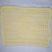 Little Lovie Security Blanket- Light Yellow - Duck