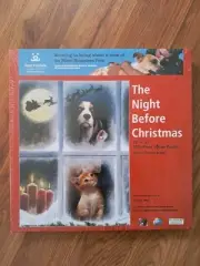 The Night Before Christmas Thomas Wood Art 1000 Piece Jigsaw Puzzle 20" x 27"